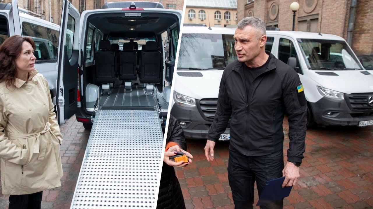 Кличко мікроавтобуси інвалідність