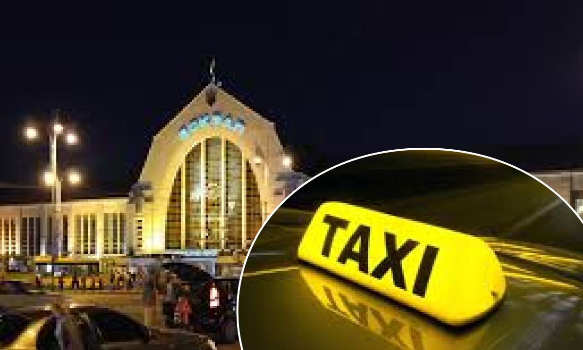 вокзал Киев ночь