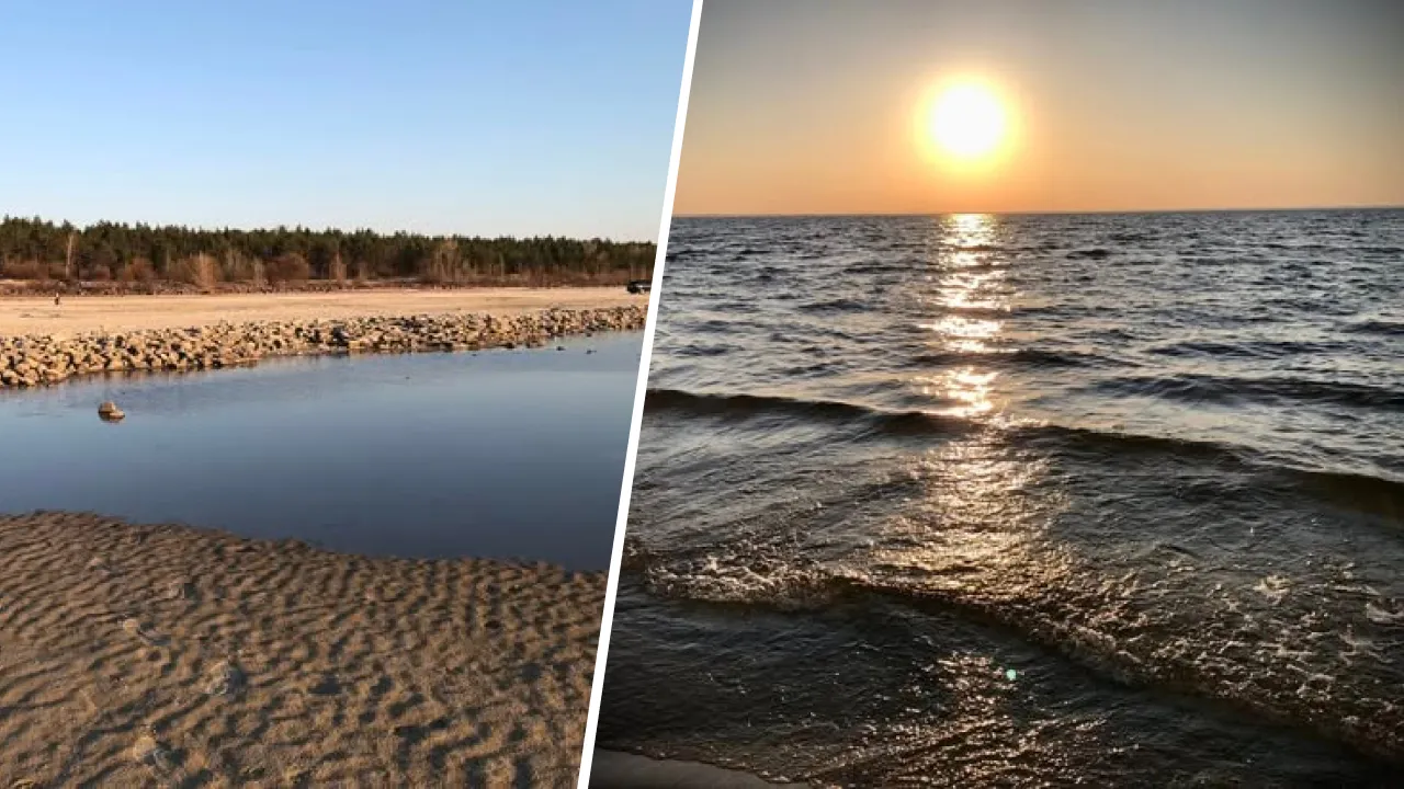 Берег Київського моря