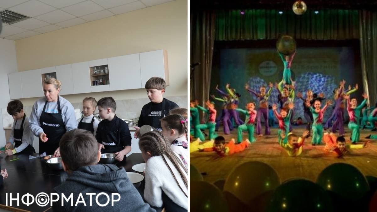 У тому-таки Палаці дітей та юнацтва є безліч цікавих для малечі гуртків