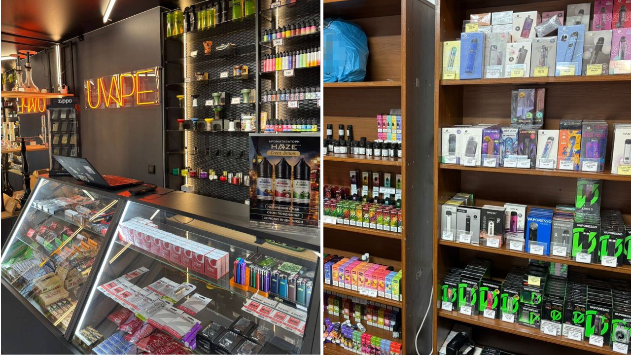 Обыски извлечения нелегальных вейпов