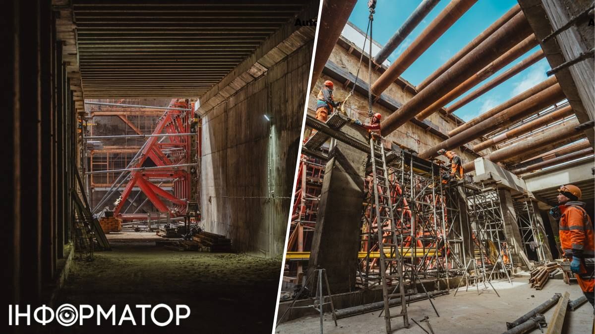 Самі будівельники кажуть: їм вдається витримувати непоганий темп. Фото компанії-підрядника