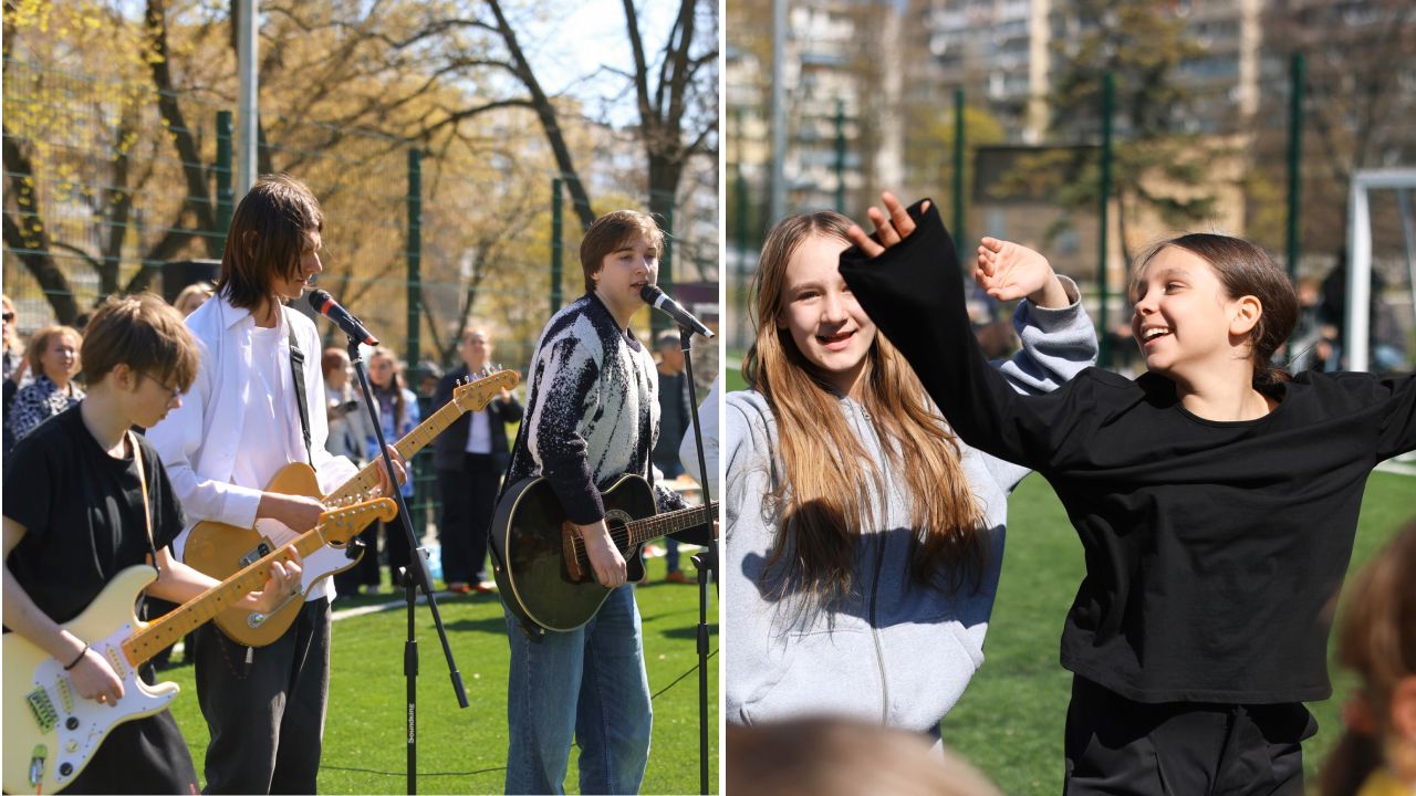 Новий стадіон ліцею 