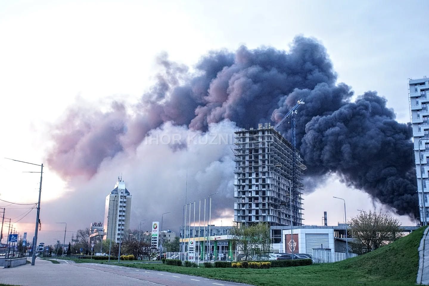 дим над Оболонню