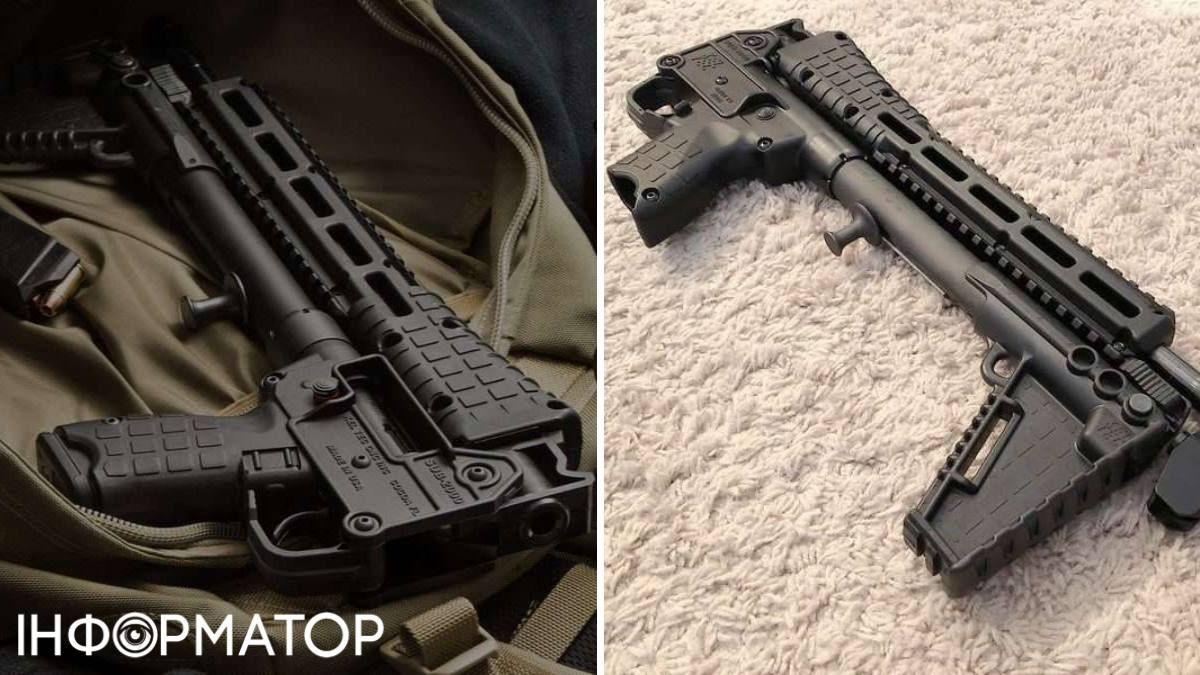 Карабін Kel-Tec SUB-2000 має цікаву конструкцію, що дозволяє складати його навпіл для транспортування