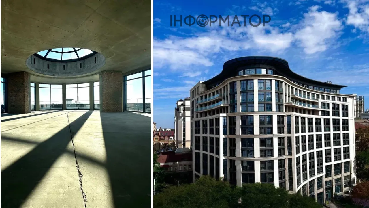 Пентхаус у найдорожчому будинку України виставили за 9 мільйонів доларів