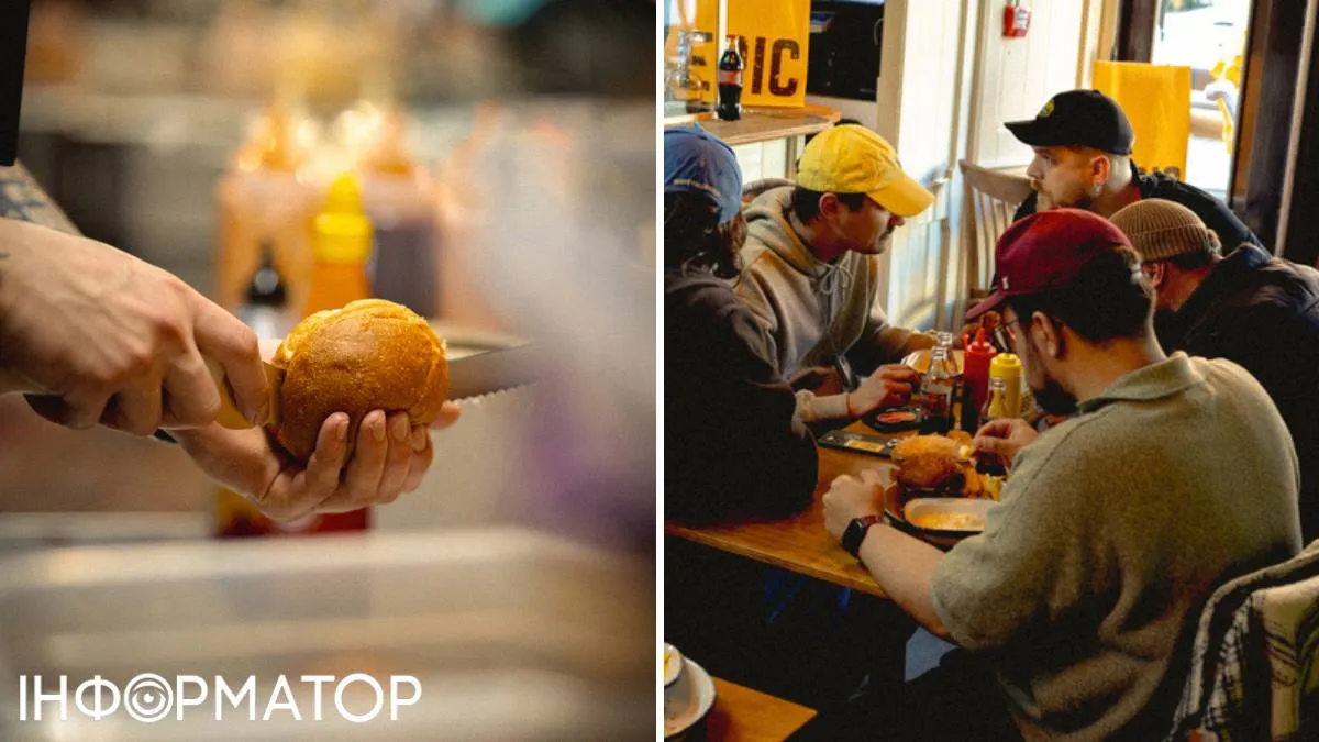 В меню около 50 позиций: одних бургеров 16 видов, еще есть картофель, завтраки и десерты. Фото: Алексей Папулов ТиКиев