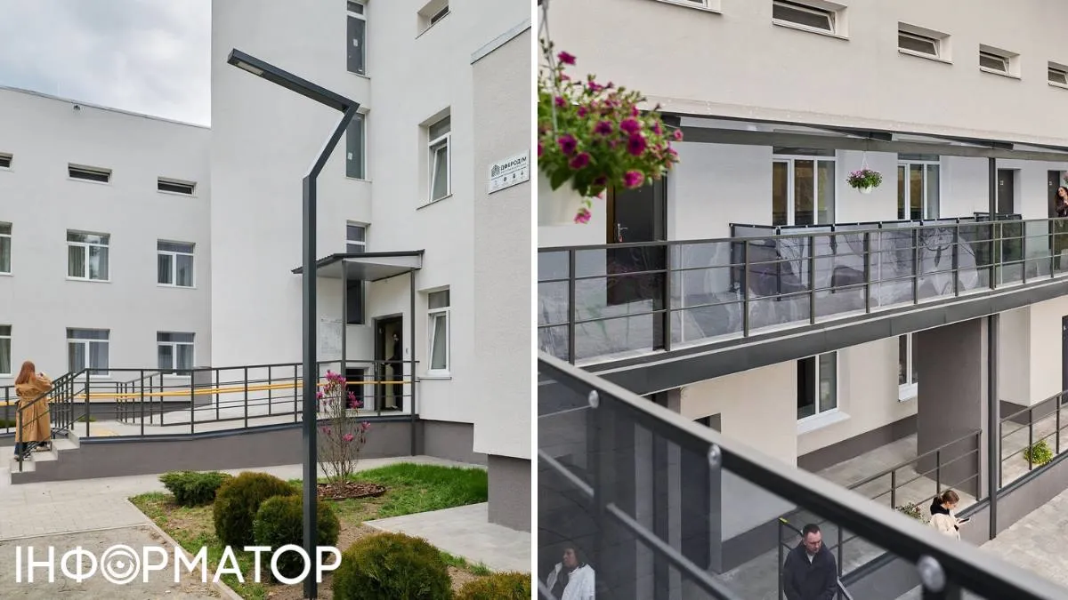 Стіни й архітектура будівлі нагадують про її "лікарняне" минуле. Фото: Facebook Микола Калашник