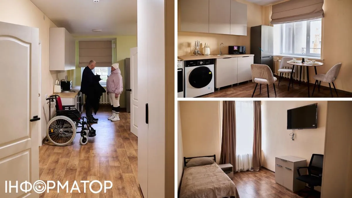 Деякі квартири обладнані для проживання людей, що мають знижену мобільність