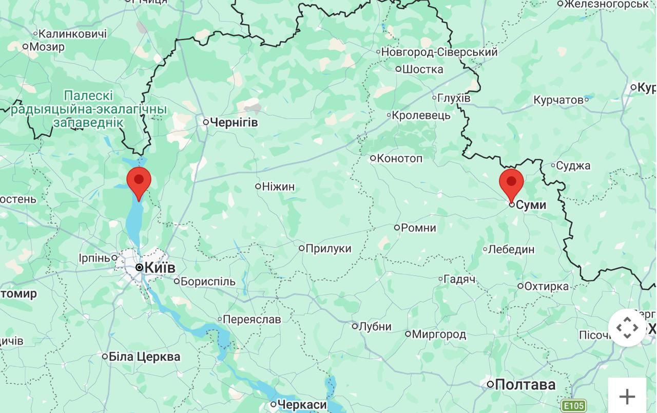 Оборона від Київського моря до Сум