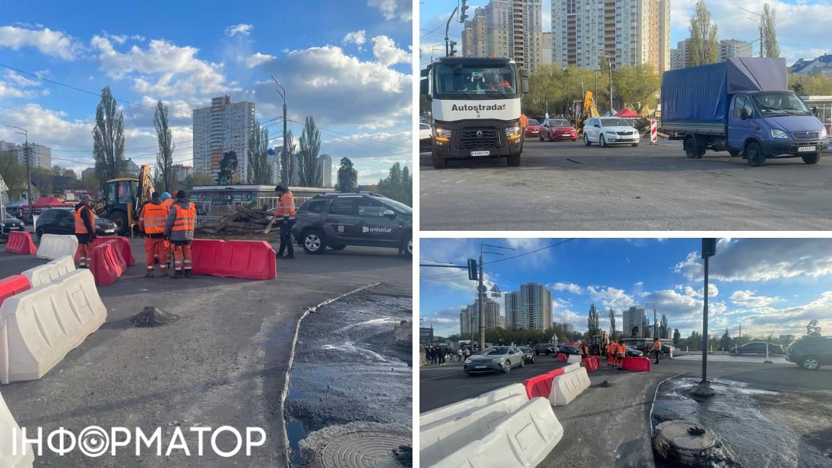 Путепровод Черниговская транспорт ремонт