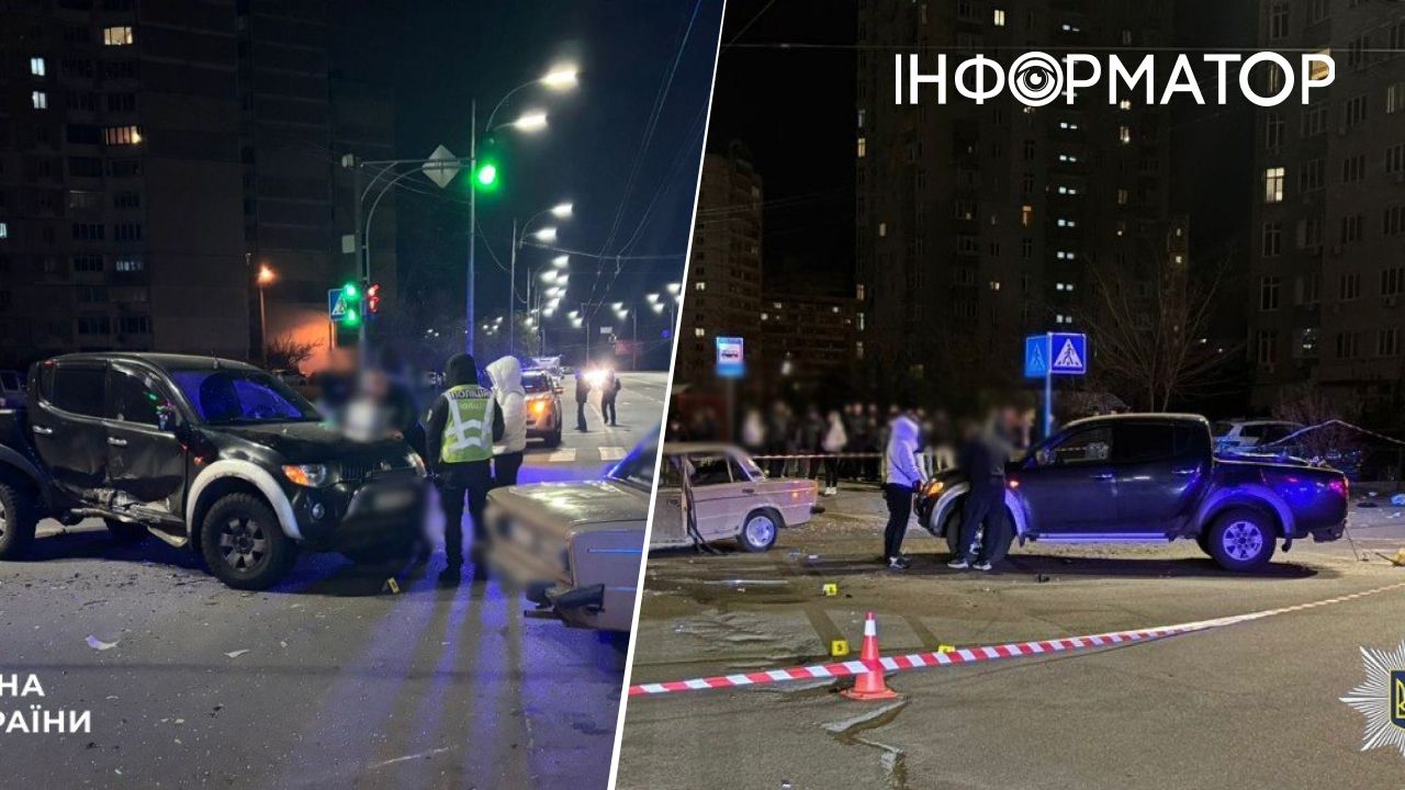 Ужасное ДТП: в Киеве пьяный водитель разбил Жигули с юными пассажирками
