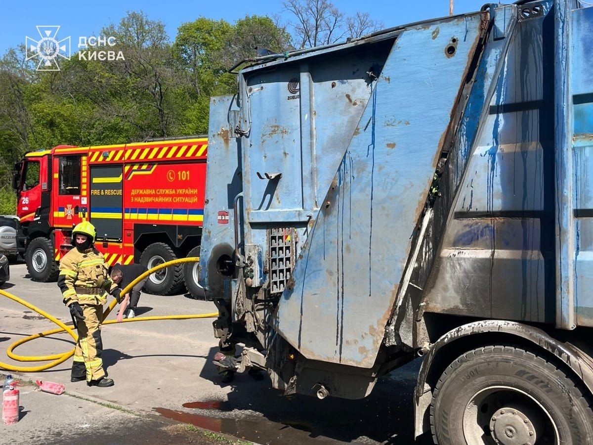 Пожежа у Києві