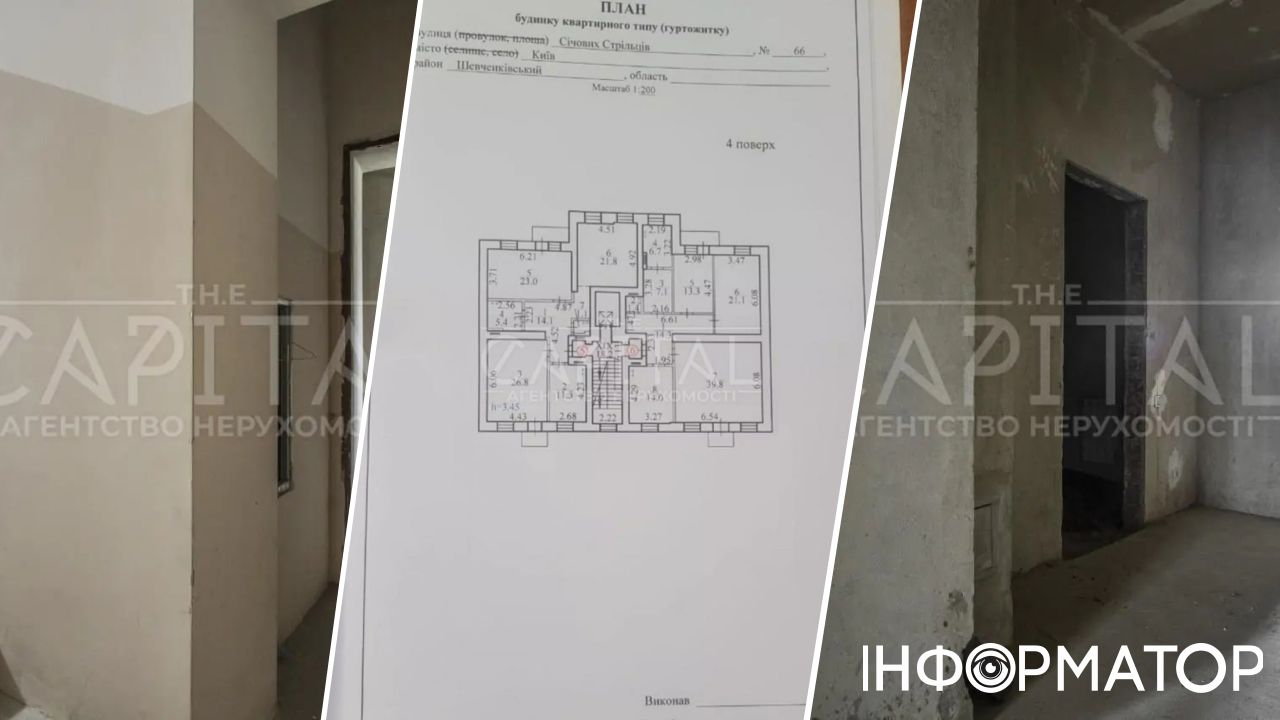 На Лукьяновке продают реконструированное историческое здание под офис или арендный бизнес