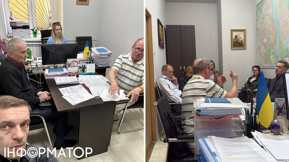 Геннадій Кривошея показав фото зі спілкування у Департаменті територіального контролю: каже, юристи розповідають про законодавчу "колізію"