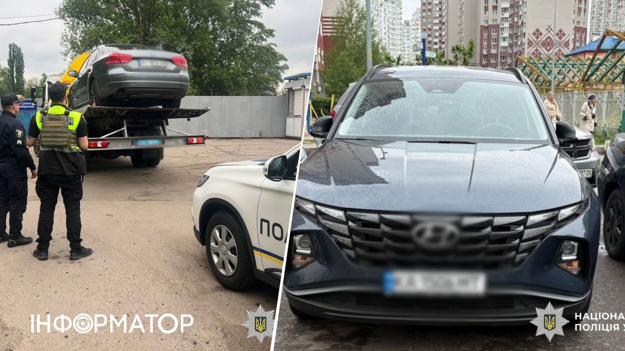 Парковка по-київськи — водій Volkswagen потрощив авто і ледь не збив сусіда. Фото: Національна поліція Києва Парковка по-київськи — водій Volkswagen потрощив авто і ледь не збив сусіда. Фото: Національна поліція Києва