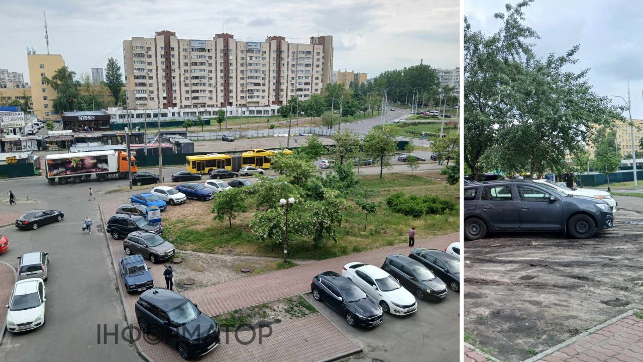 Паркувальний треш на Оболоні Паркувальний треш на Оболоні