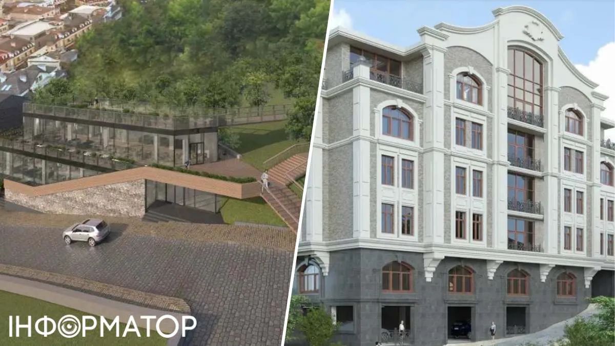 Два проєкти одного будинку: на першому - "актуальний", станом на 2024-й рік, на другому - зразка 2016 року, "завернутий" особисто Кличком Два проєкти одного будинку: на першому - "актуальний", станом на 2024-й рік, на другому - зразка 2016 року, "завернутий" особисто Кличком