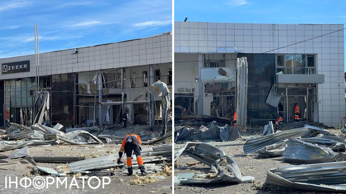 Комунальники досить неквапливо почали розбирати завали на проїжджій частині вул. Набережно-Лугової у Подільському районі Комунальники досить неквапливо почали розбирати завали на проїжджій частині вул. Набережно-Лугової у Подільському районі