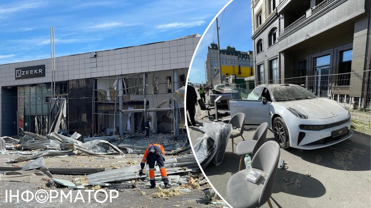 Zeekr автосалон уничтожения