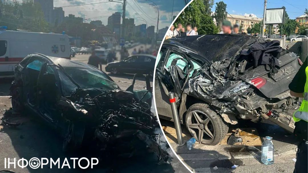 Авто винуватця ДТП після наїзду на людей