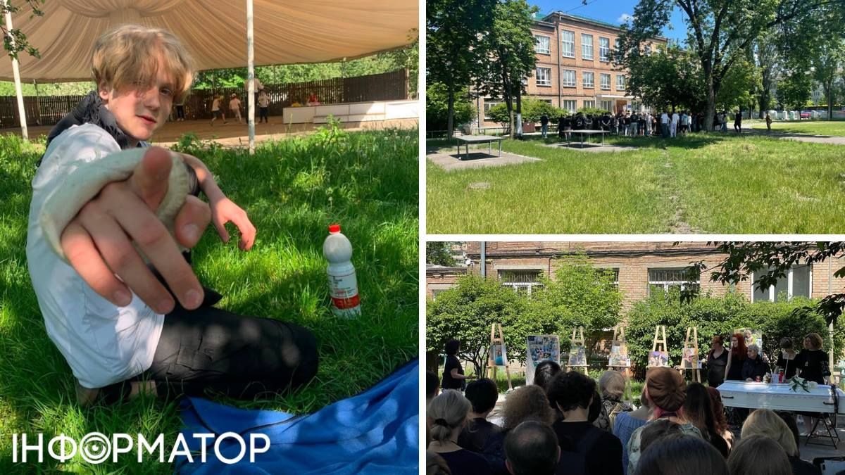 Несли білі троянди та лілії - у Києві простилися з 12-річним Грішею, загиблим у ДТП на Чоколівці