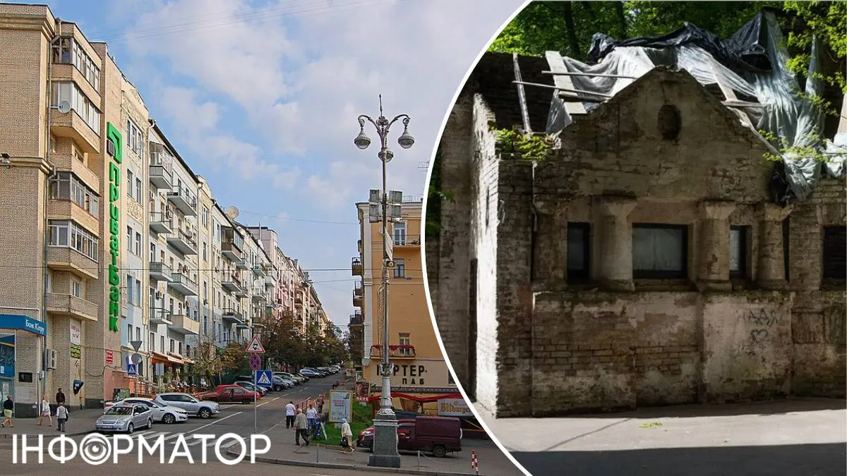 Вулиця Костельна занедбаний флігель