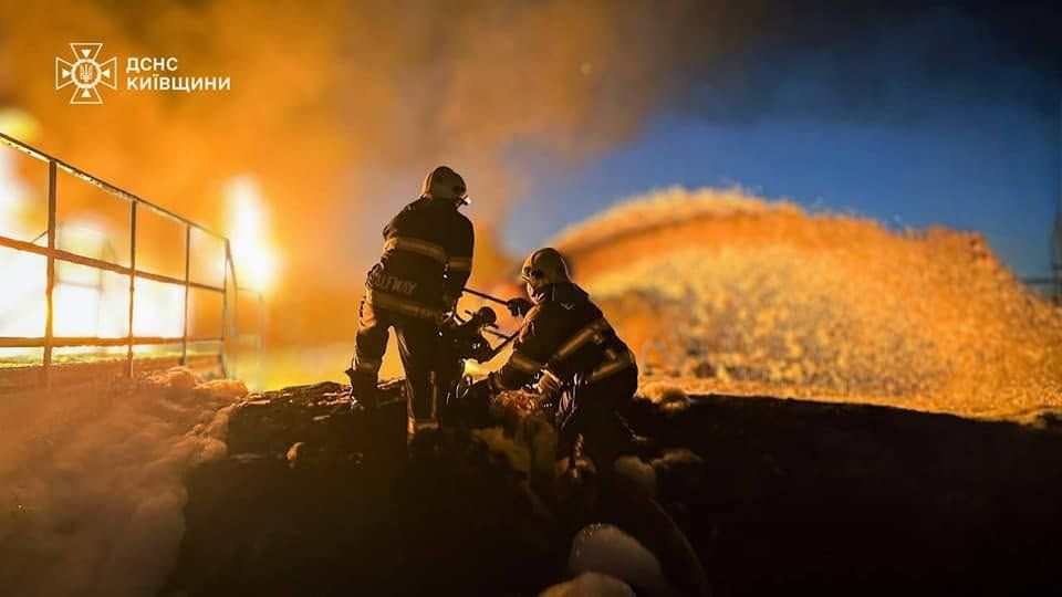 Пожежа після атаки Пожежа після атаки