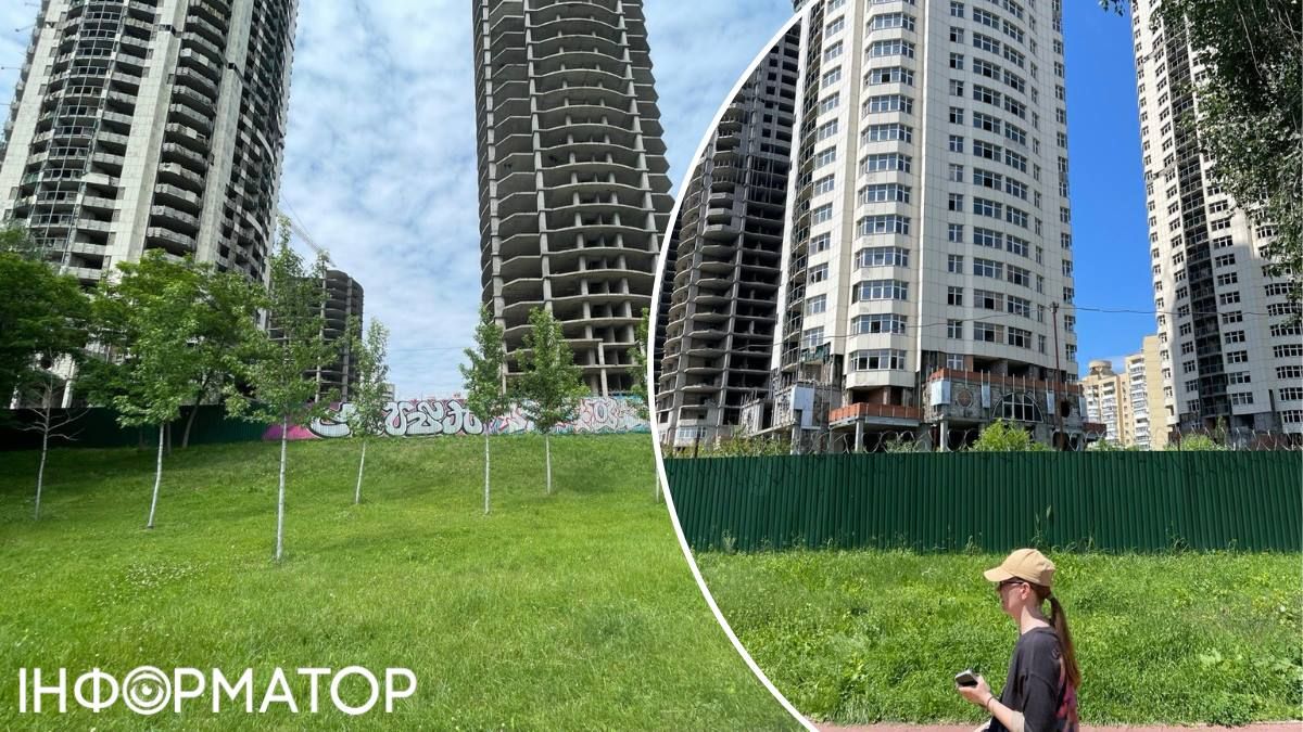 Сумний символ гігантоманії 90-х - що буде далі з ЖК Дніпровські вежі на Троєщині