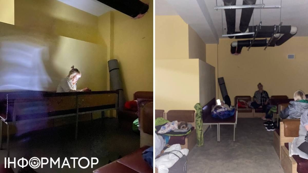Наглость - за второе счастье: корреспондент Информатора сфотографировал в укрытии, как две пожилые дамы сдвинули вместе две скамьи для сидения и отдыхали, в то время, когда посетители с пришедшими после них детьми не нашли места - малыши вынуждены были спать на плотных одеялах у вы Наглость - за второе счастье: корреспондент Информатора сфотографировал в укрытии, как две пожилые дамы сдвинули вместе две скамьи для сидения и отдыхали, в то время, когда посетители с пришедшими после них детьми не нашли места - малыши вынуждены были спать на плотных одеялах у вы