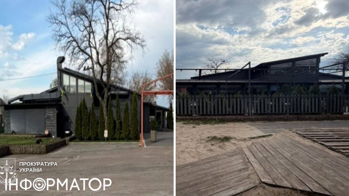 Прокуратура вимагає звільнити берег Дніпра від самочинного ресторану на Дарниці