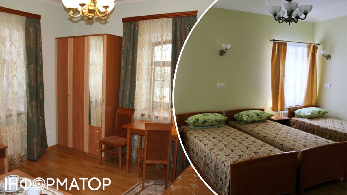 Світлини з покоїв у корпусі №58, облаштованому в готель для паломників у Лаврі Світлини з покоїв у корпусі №58, облаштованому в готель для паломників у Лаврі