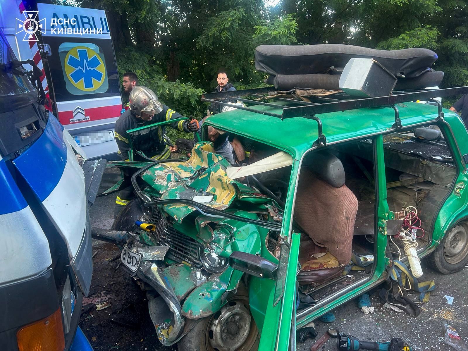 У Броварах в ДТП загинула 2-річна дитина - ще дев'ятеро людей травмовані 2