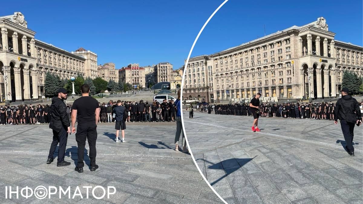 Общее количество митингующих на Майдане можно оценить в 150-200 человек Общее количество митингующих на Майдане можно оценить в 150-200 человек