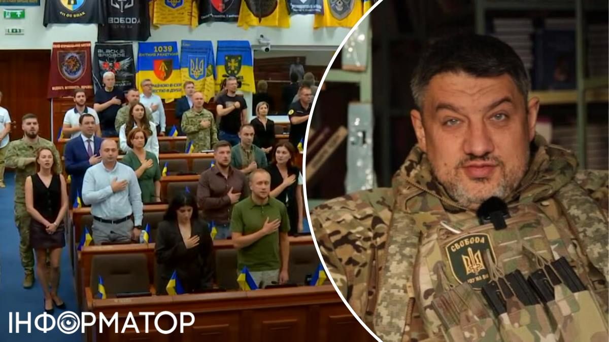 Киевсовету предлагают сделать Почетным гражданином комбата Свободы Петра Кузика