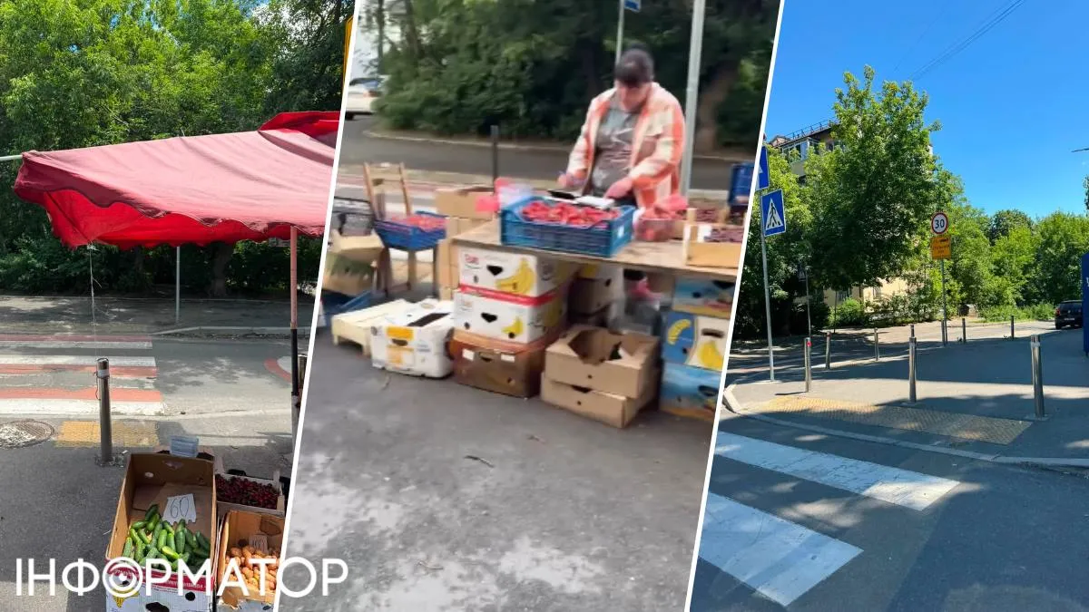 Почалося - кияни самі виганяють з районів незаконні ятки з овочами й фруктами