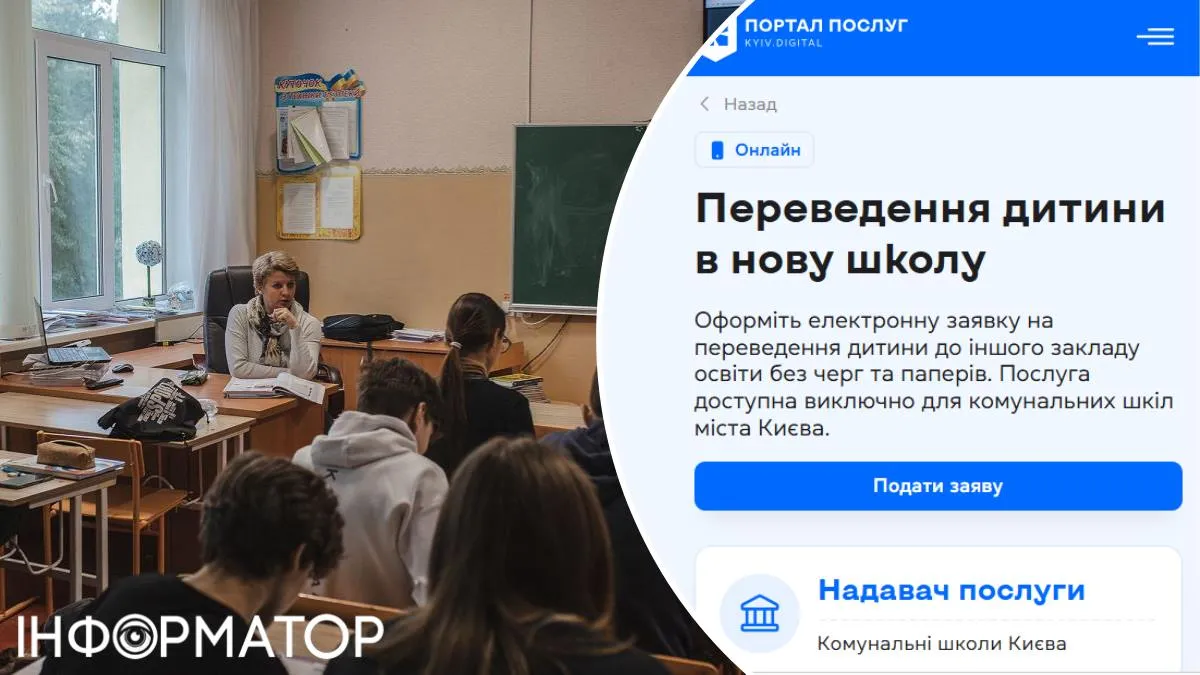 Школярі переведення сервіс