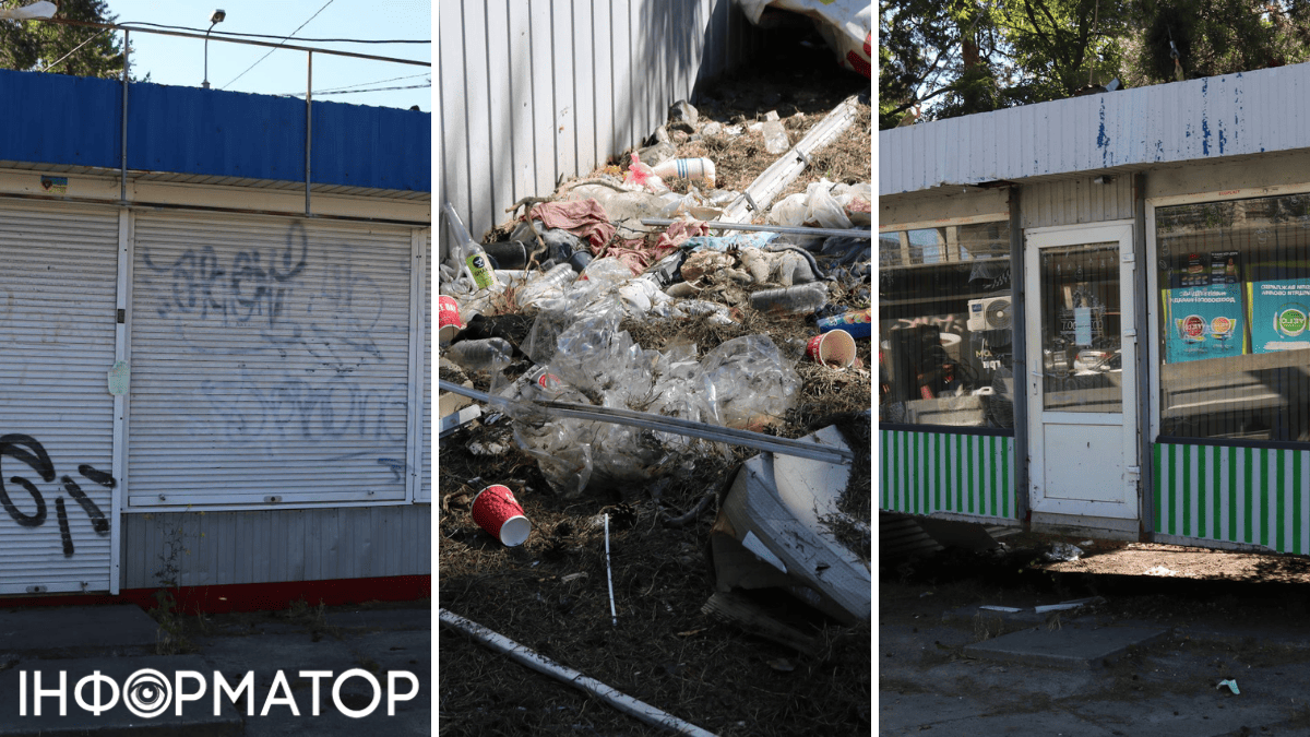 демонтаж киосков Дарница