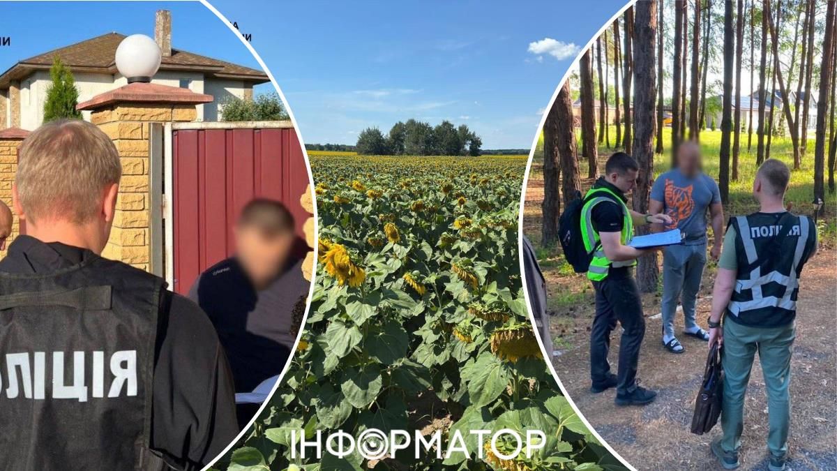 земля Київщина підозра