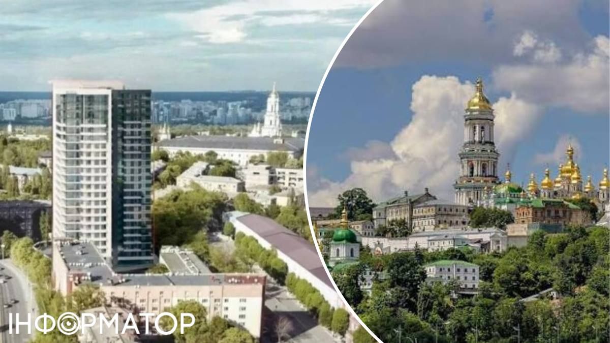 строительство возле Лавры