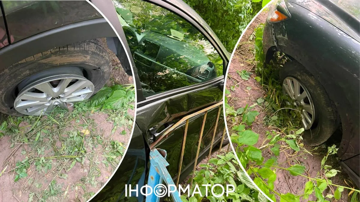 Автомийник на ім'я Сергій розбив автівку та втік з місця події - втім, його швидко наздогнали поліцейські