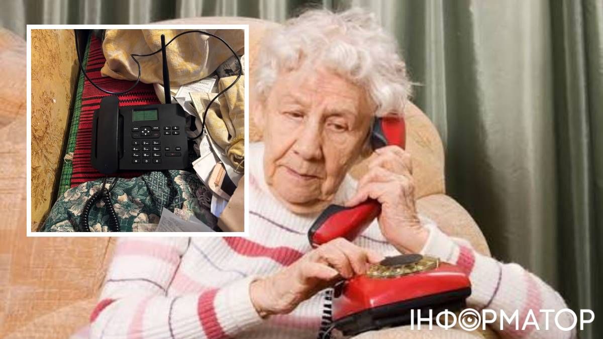 Это просто человечность – киевляне помогли 80-летней бабушке восстановить ее стационарный телефон