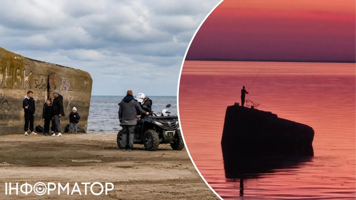 Навесні 2026 року енергетики спустили значний обсяг води з Київського моря, внаслідок чого люди змогли ходити його дном - робити це не варто, адже можна пошкодити 15-сантиметровий шар піску, що ховає радіацію Навесні 2026 року енергетики спустили значний обсяг води з Київського моря, внаслідок чого люди змогли ходити його дном - робити це не варто, адже можна пошкодити 15-сантиметровий шар піску, що ховає радіацію