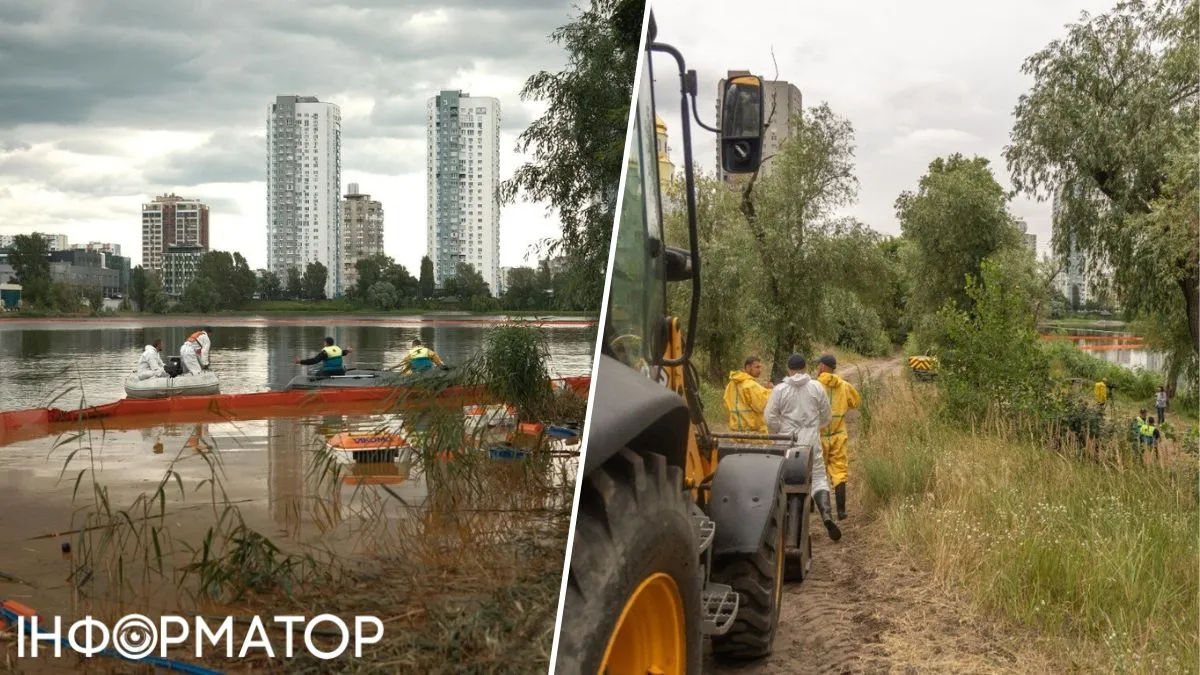 Озера на Оболони полностью очистятся от нефтепродуктов более 10 лет - Greenpeace