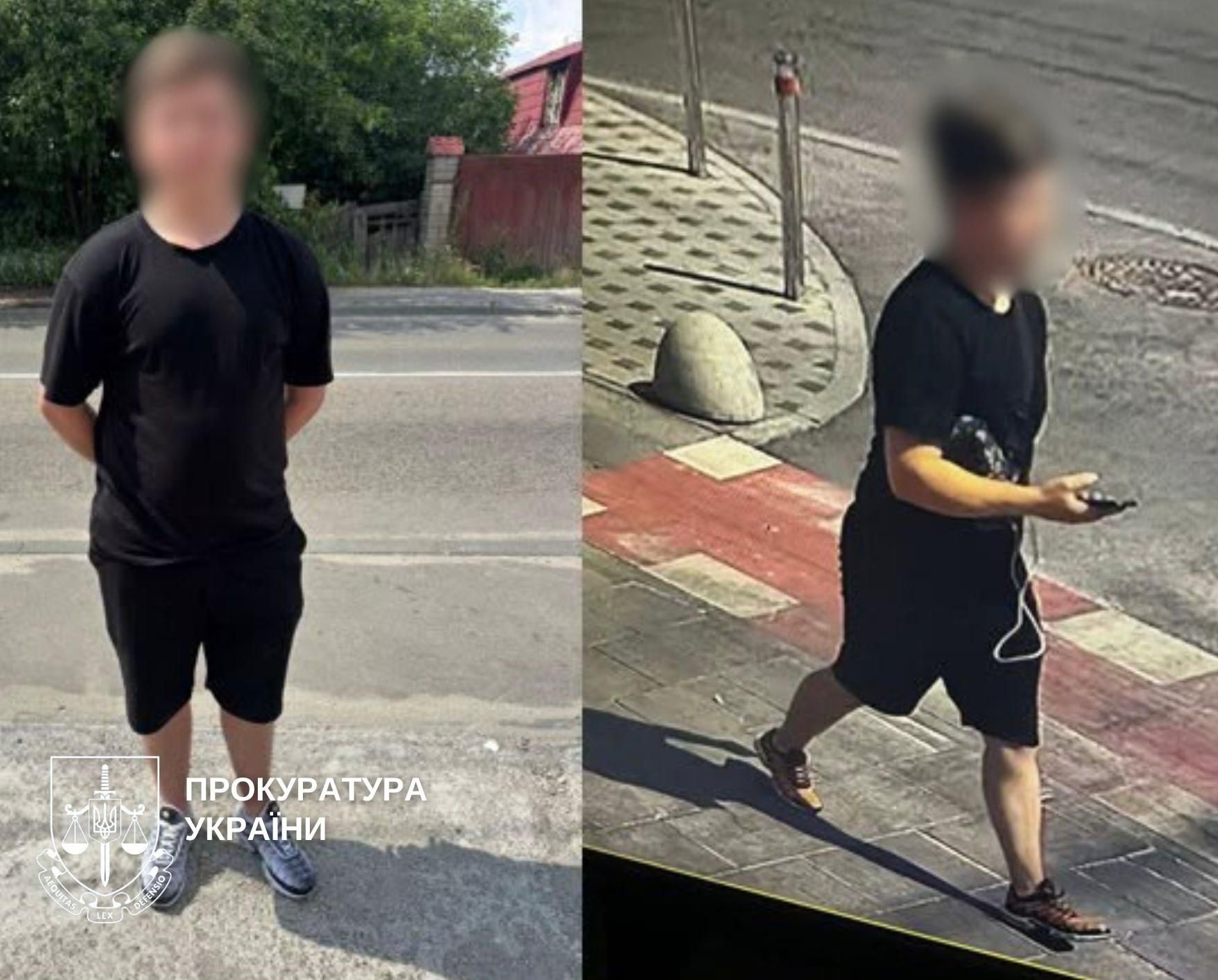 Один из задержанных мошенников