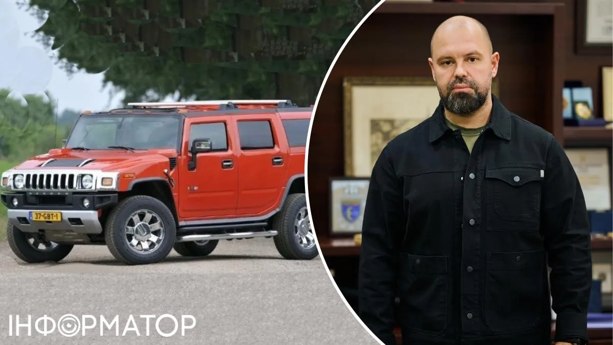 Руслан Олійник КОДА автомобіль Hummer