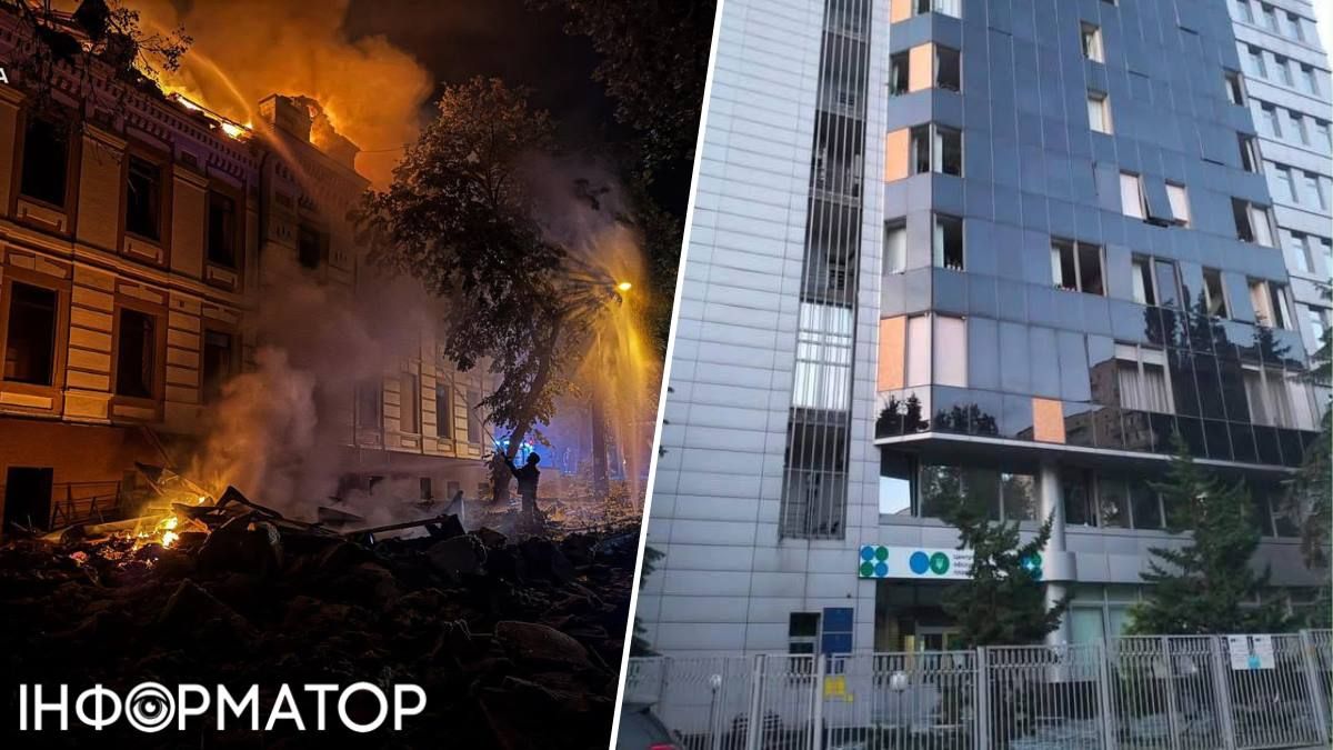 Лихая година для Налоговой - ракетный удар по Киеву повредил два ее офиса