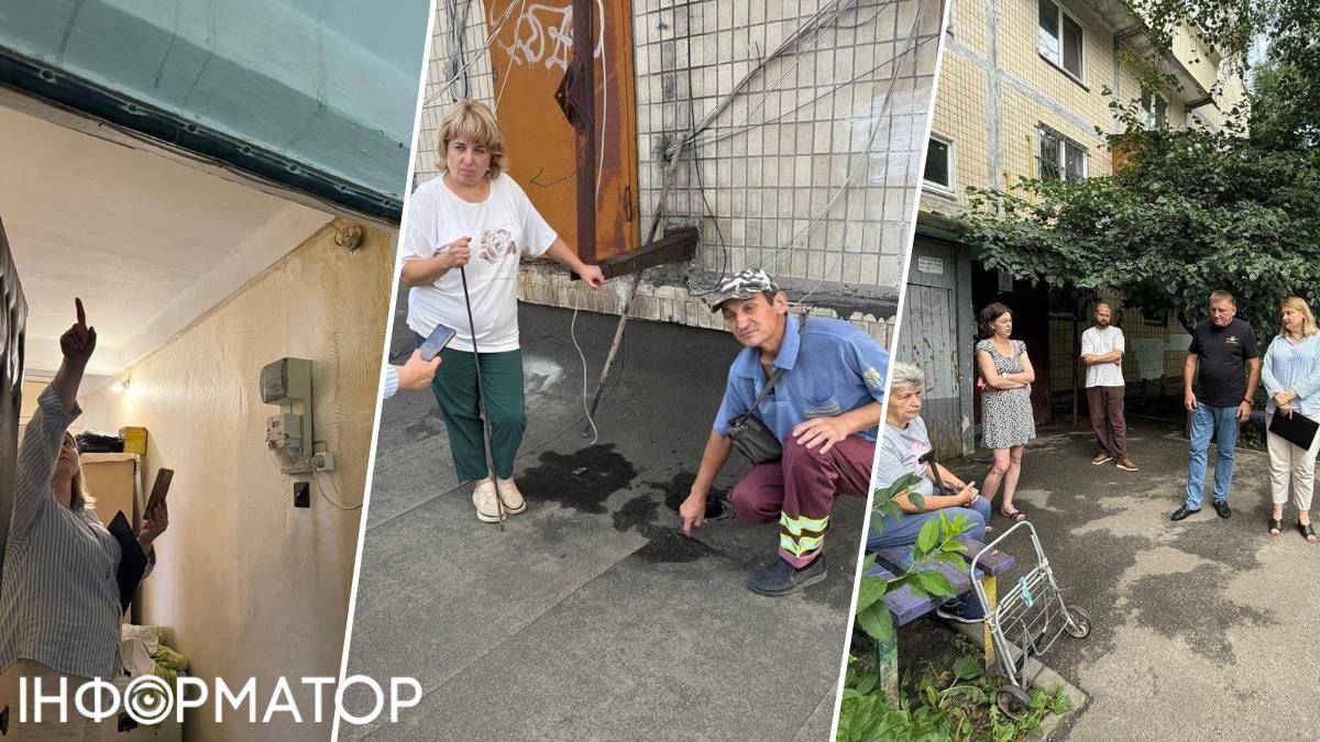 У багатоповерхівці на Святошині будуть переробляти ремонт - зробили дах, як решето