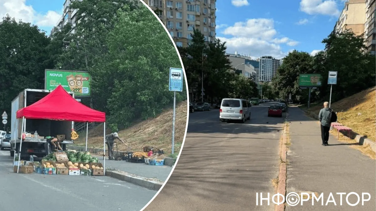На Соломе воюют со стихийными ларьками - убрали лавку с арбузами