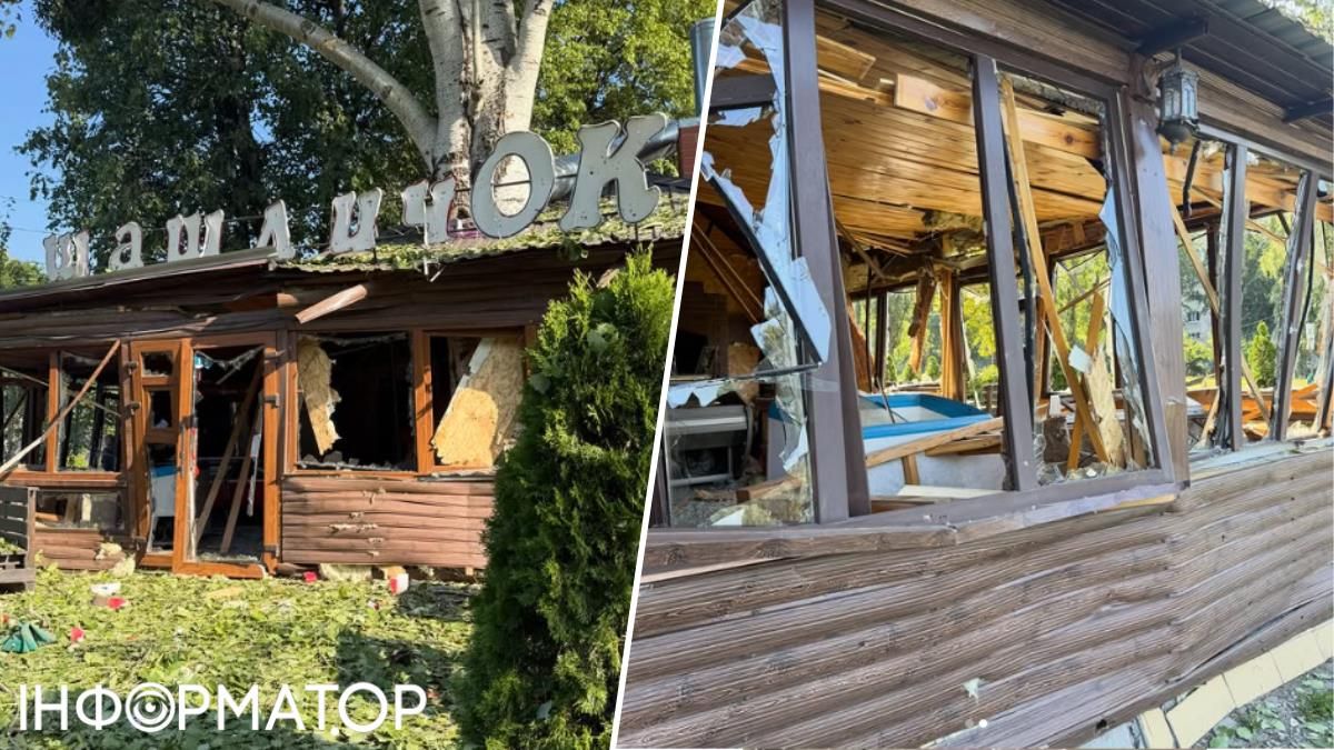 згорілий ресторан Києва
